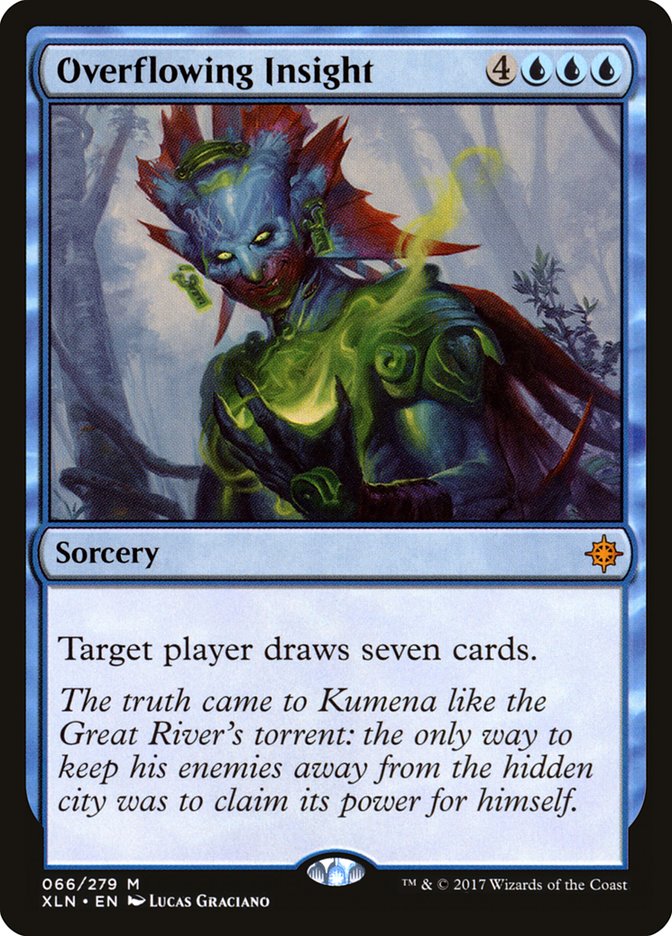 Overflowing Insight 66/279 (Ixalan)  | Good Games Morley