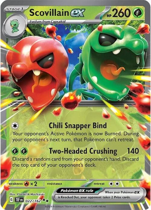 Scovillain ex 022/162 (SV05: Temporal Forces)  - Holofoil | Good Games Morley