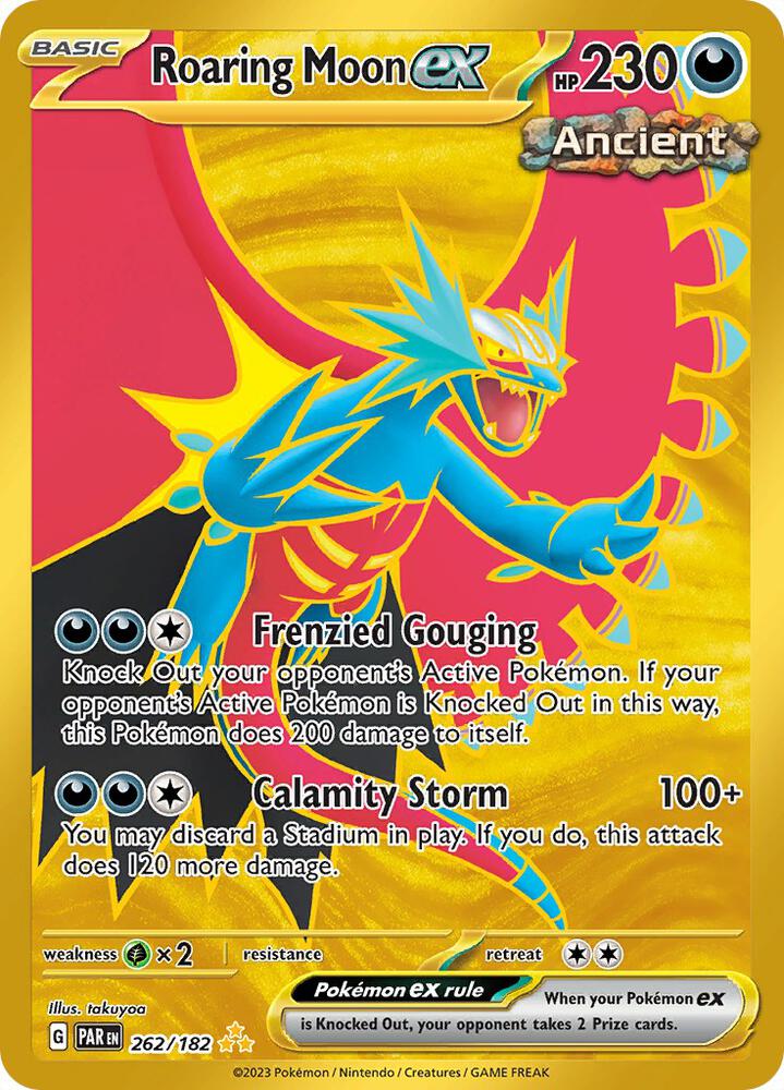 Roaring Moon ex 262/182 (SV04: Paradox Rift)  - Holofoil | Good Games Morley