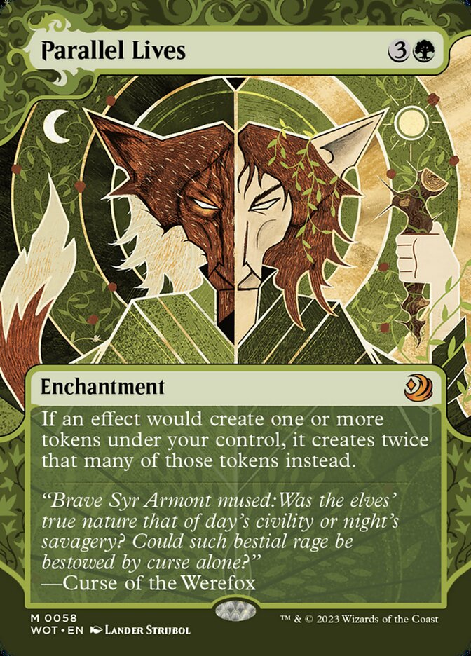 Parallel Lives 58/63 (Wilds of Eldraine: Enchanting Tales)  - Showcase Foil | Good Games Morley