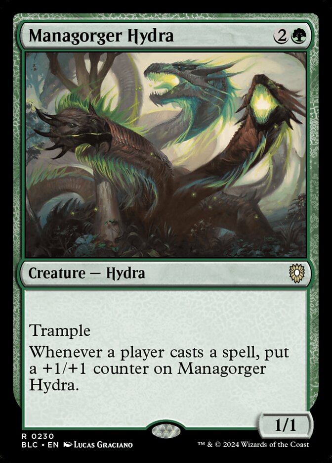 Managorger Hydra 230 (Commander: Bloomburrow)  | Good Games Morley