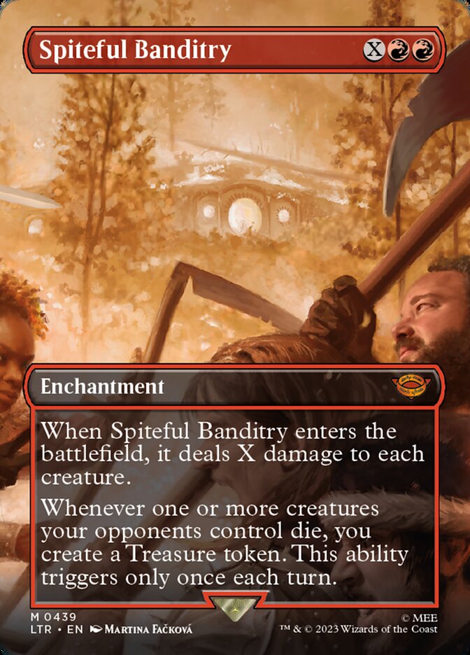 Spiteful Banditry 439 (Universes Beyond: The Lord of the Rings: Tales of Middle-earth)  - Borderless | Good Games Morley