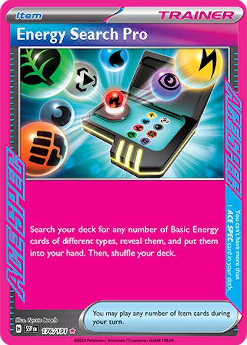 Energy Search Pro 176/191 (SV08: Surging Sparks)  - Holofoil | Good Games Morley