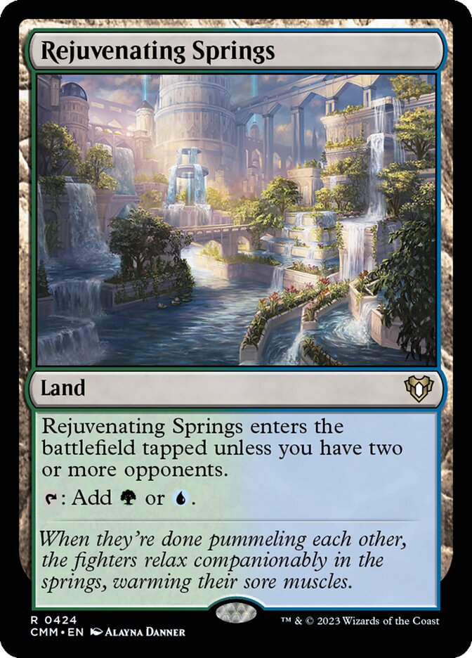 Rejuvenating Springs 424/451 (Commander Masters)  | Good Games Morley