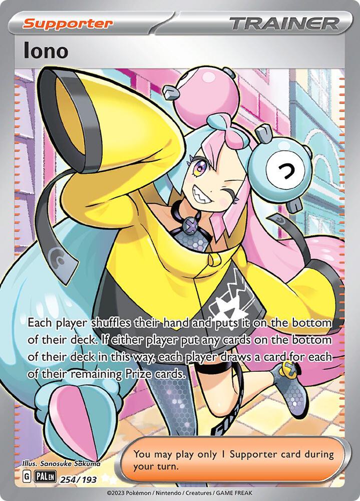 Iono 254/193 (SV02: Paldea Evolved)  - Holofoil | Good Games Morley