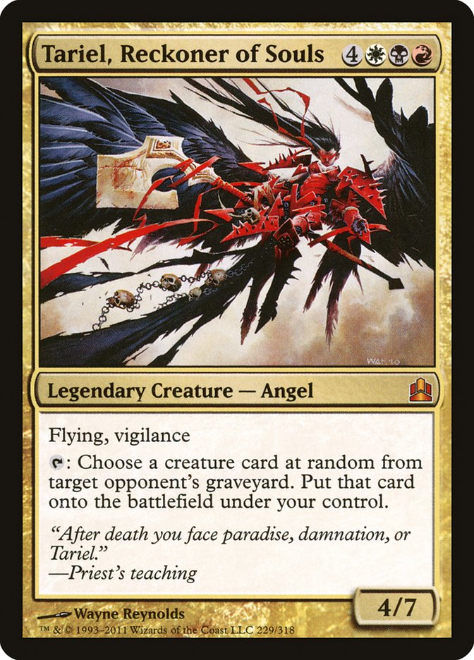 Tariel, Reckoner of Souls 229/318 (Commander)  | Good Games Morley