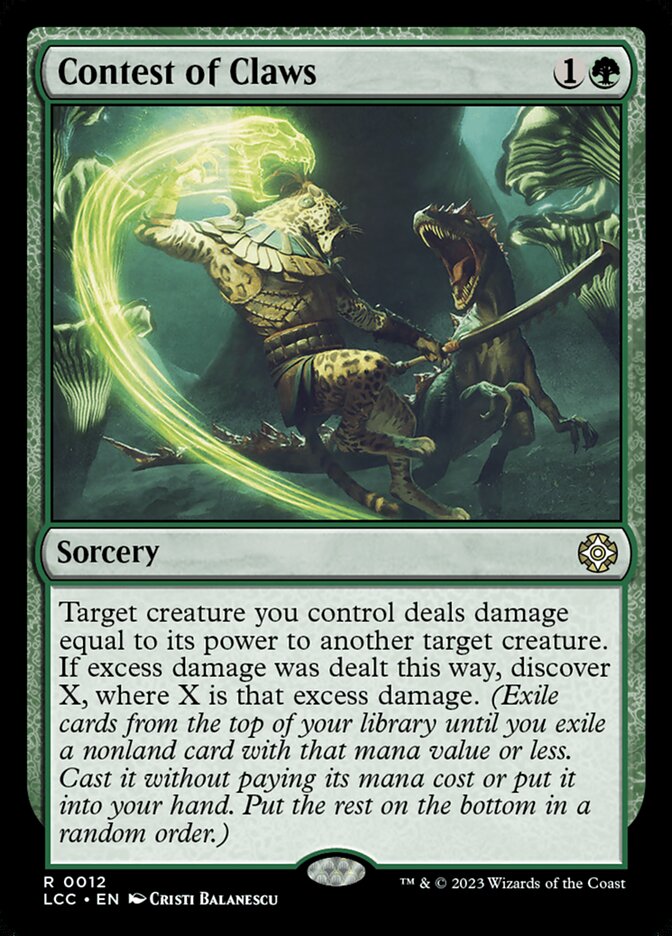 Contest of Claws 12 (Commander: The Lost Caverns of Ixalan)  | Good Games Morley