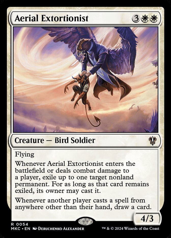 Aerial Extortionist 54/311 (Commander: Murders at Karlov Manor)  | Good Games Morley