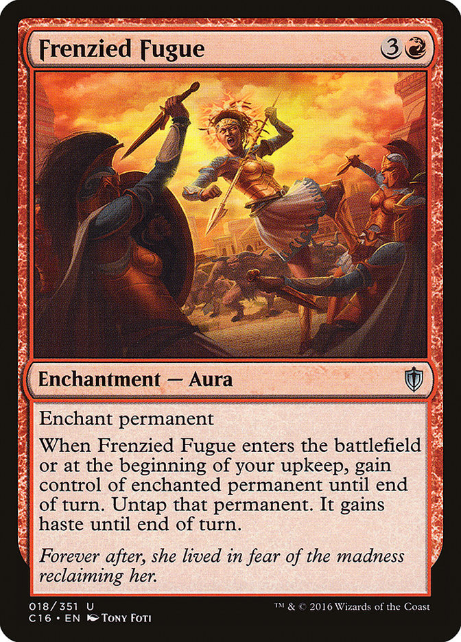 Frenzied Fugue 18/351 (Commander 2016)  | Good Games Morley