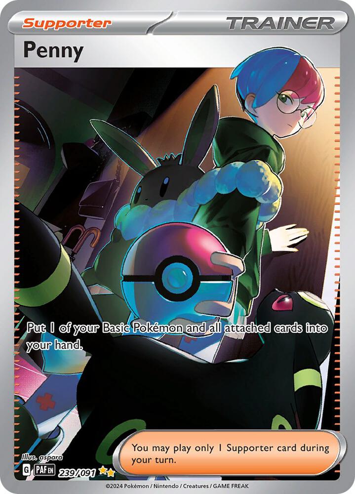 Penny 239/091 (SV: Paldean Fates)  - Holofoil | Good Games Morley