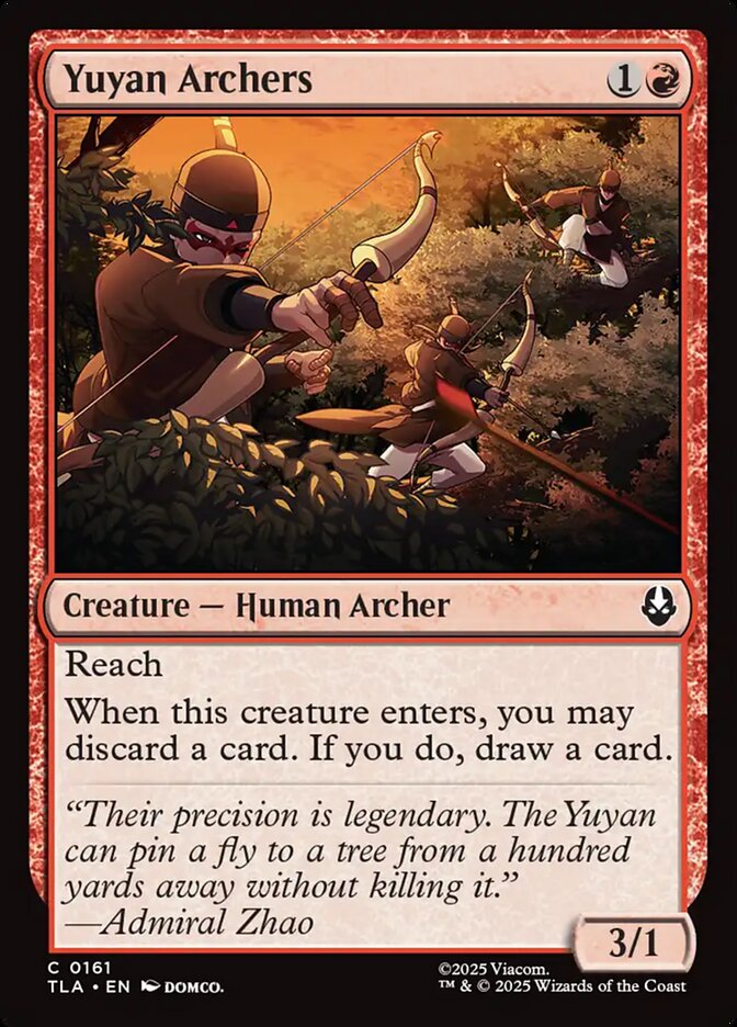 Yuyan Archers 161/286 (Avatar: The Last Airbender)  - Foil | Good Games Morley