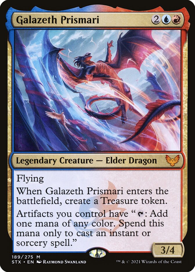 Galazeth Prismari 189 (Strixhaven: School of Mages)  - Foil | Good Games Morley