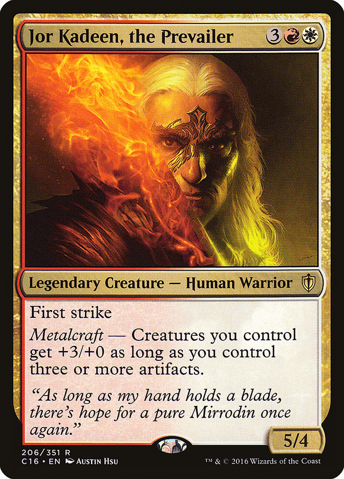 Jor Kadeen, the Prevailer 206/351 (Commander 2016)  | Good Games Morley