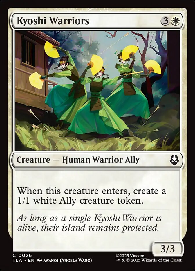 Kyoshi Warriors 26/286 (Avatar: The Last Airbender)  | Good Games Morley