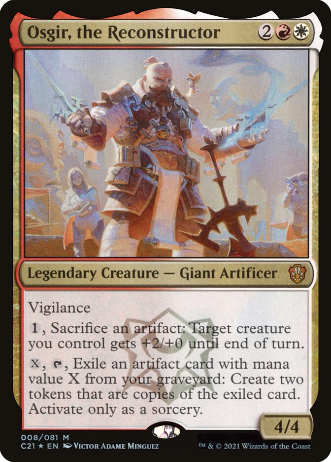 Osgir, the Reconstructor 8/81 (Commander 2021)  - Foil | Good Games Morley