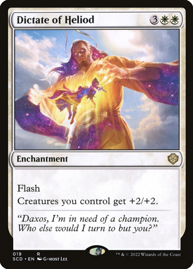 Dictate of Heliod 19/352 (Starter Commander Decks)  | Good Games Morley