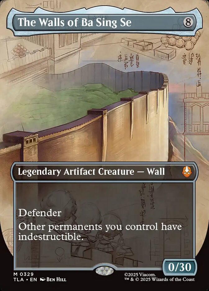 The Walls of Ba Sing Se  329 (Avatar: The Last Airbender)  - Borderless | Good Games Morley