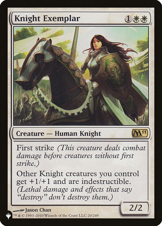 Knight Exemplar M11-20/5075 (The List Reprints)  | Good Games Morley