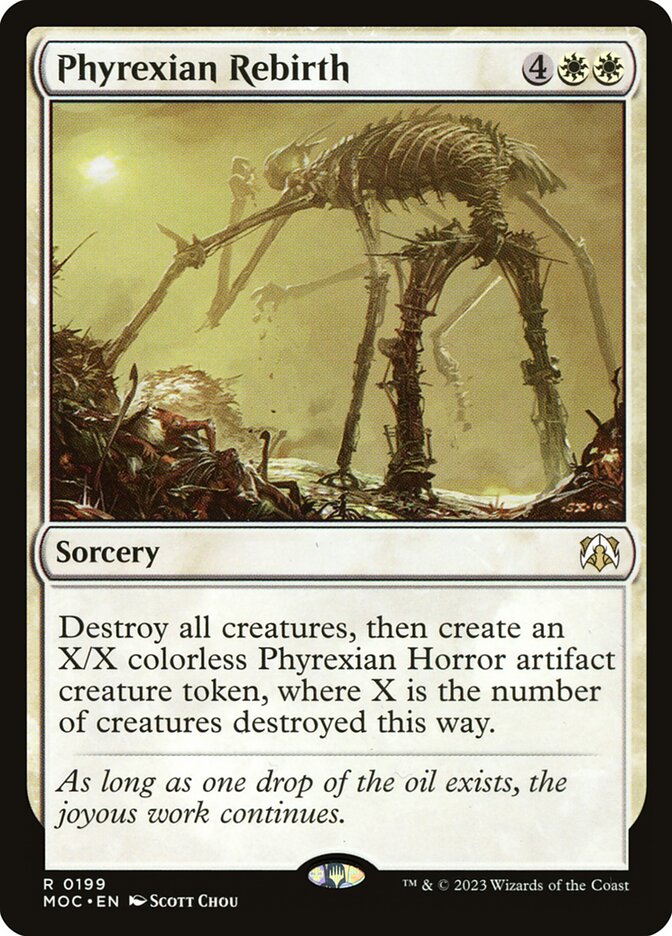 Phyrexian Rebirth 199/444 (Commander: March of the Machine)  | Good Games Morley