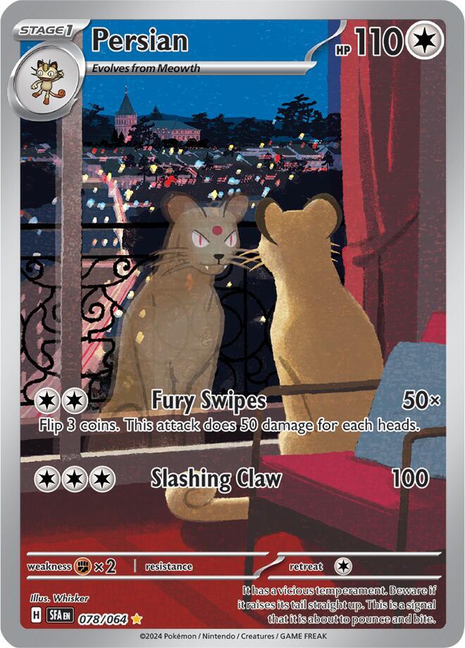 Persian 078/064 (SV: Shrouded Fable)  - Holofoil | Good Games Morley