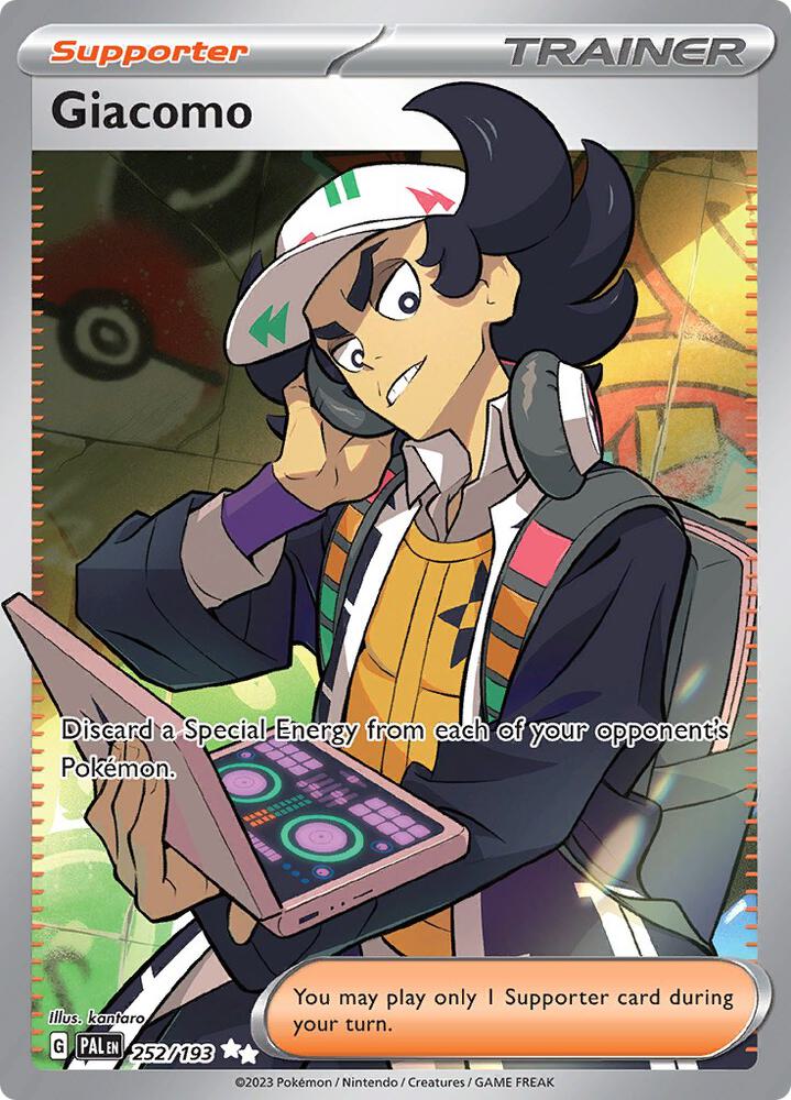 Giacomo 252/193 (SV02: Paldea Evolved)  - Holofoil | Good Games Morley