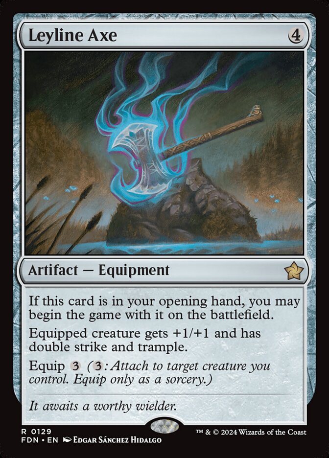 Leyline Axe 129 (Foundations)  | Good Games Morley