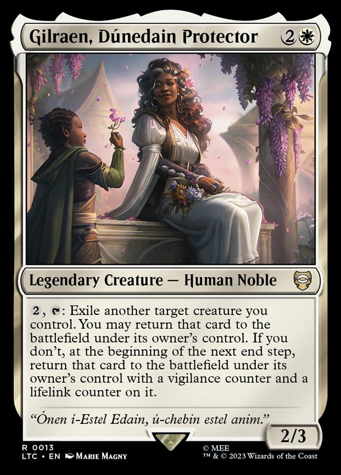 Gilraen, Dúnedain Protector 13 (Commander: The Lord of the Rings: Tales of Middle-earth)  | Good Games Morley