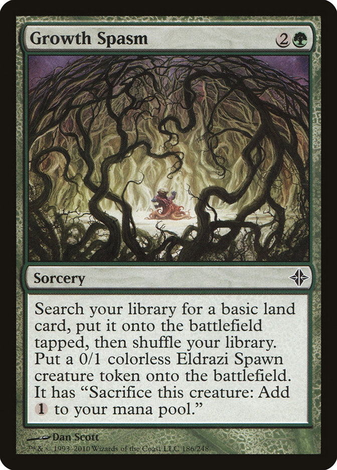 Growth Spasm 186/248 (Rise of the Eldrazi)  - Foil | Good Games Morley