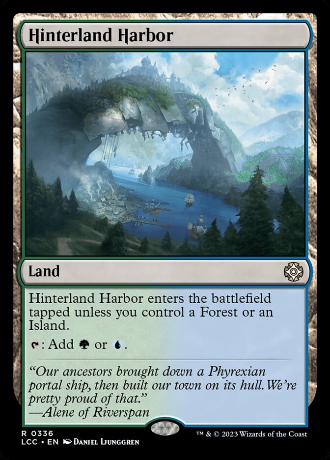 Hinterland Harbor 336/370 (Commander: The Lost Caverns of Ixalan)  | Good Games Morley