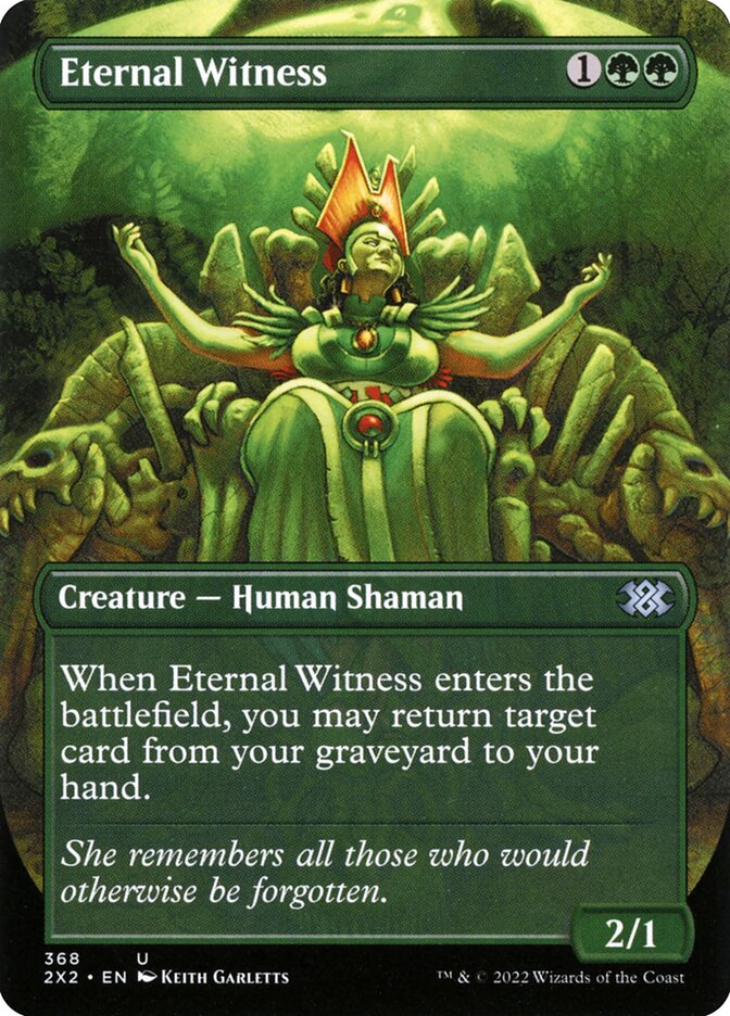 Eternal Witness 368/331 (Double Masters 2022)  - Foil | Good Games Morley