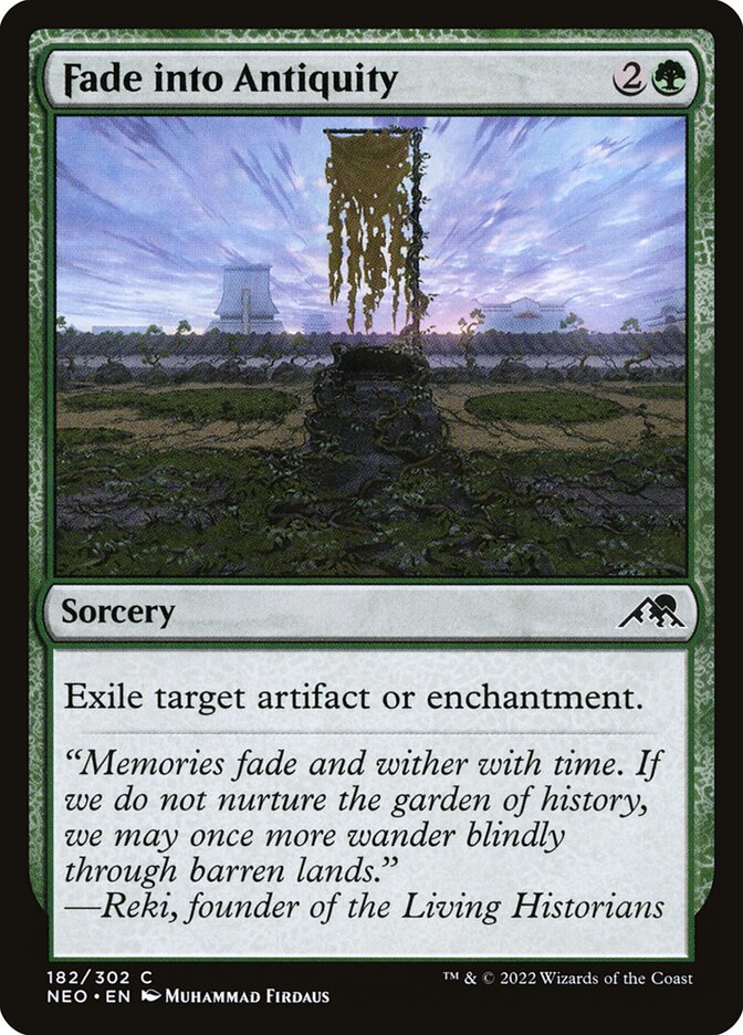 Fade into Antiquity 182/302 (Kamigawa: Neon Dynasty)  - Foil | Good Games Morley