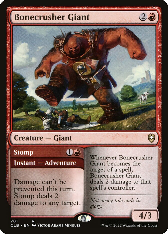 Bonecrusher Giant // Stomp 781 (Commander Legends: Battle for Baldur's Gate)  | Good Games Morley