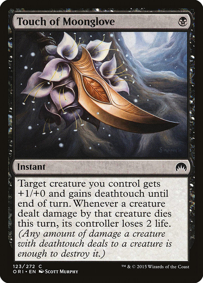 Touch of Moonglove 123/272 (Magic Origins)  - Foil | Good Games Morley