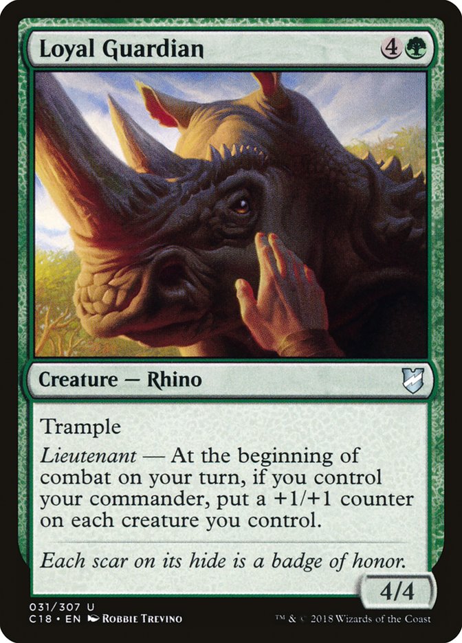 Loyal Guardian 31/307 (Commander 2018)  | Good Games Morley