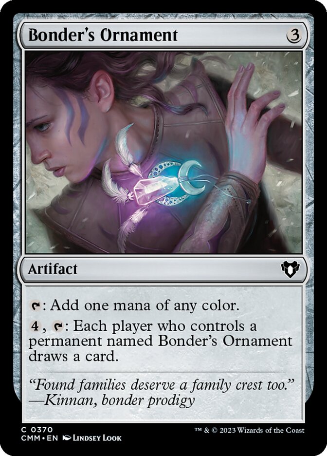 Bonder's Ornament 370 (Commander Masters)  - Foil | Good Games Morley