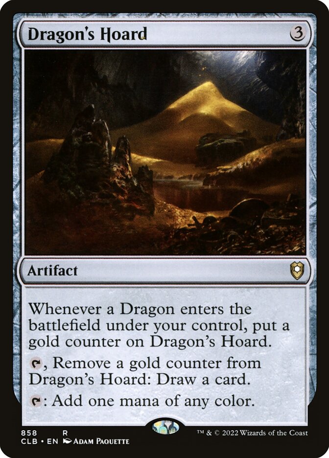 Dragon's Hoard 858 (Commander Legends: Battle for Baldur's Gate)  | Good Games Morley