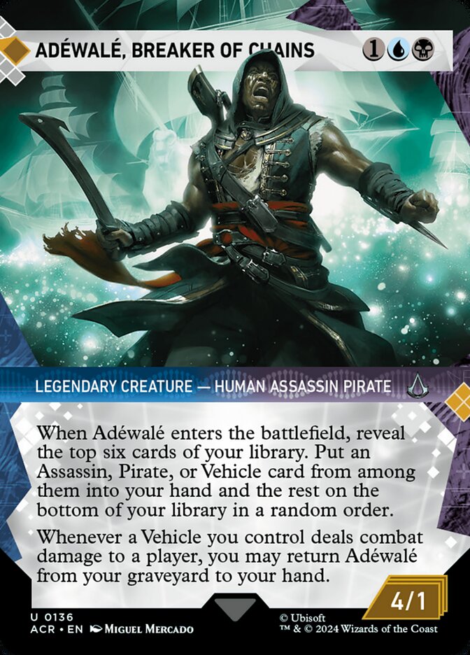 Adéwalé, Breaker of Chains 136 (Universes Beyond: Assassin's Creed)  | Good Games Morley