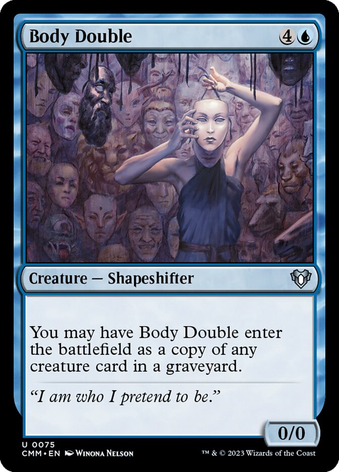 Body Double 75/451 (Commander Masters)  | Good Games Morley