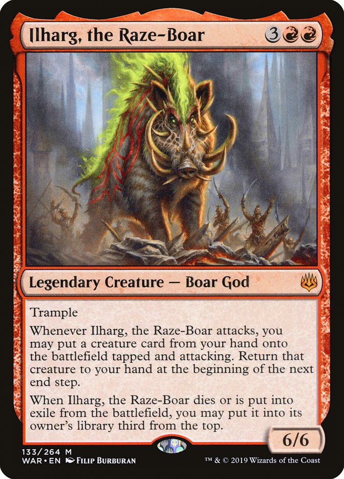Ilharg, the Raze Boar 133/264 (War of the Spark)  | Good Games Morley
