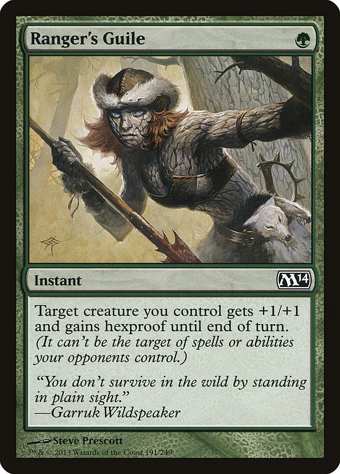 Ranger's Guile 191/249 (Magic 2014 (M14))  | Good Games Morley