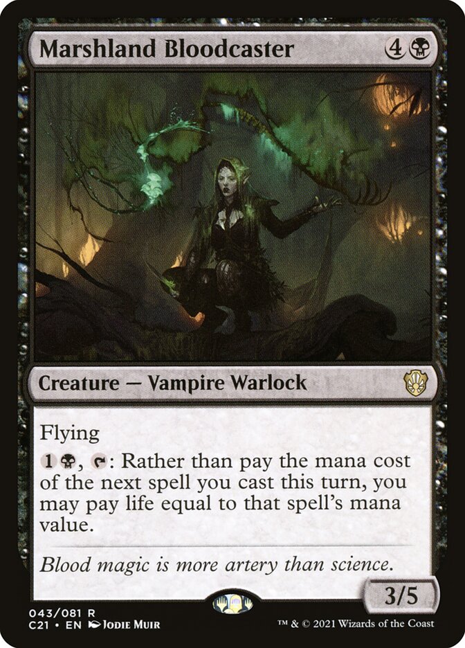Marshland Bloodcaster 43/81 (Commander 2021)  | Good Games Morley