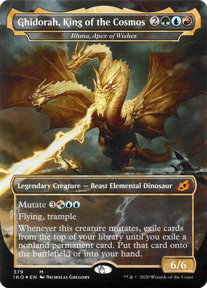 Ghidora, King of the Cosmos - Illuna, Apex of Wishes 379/274 (Ikoria: Lair of Behemoths)  | Good Games Morley