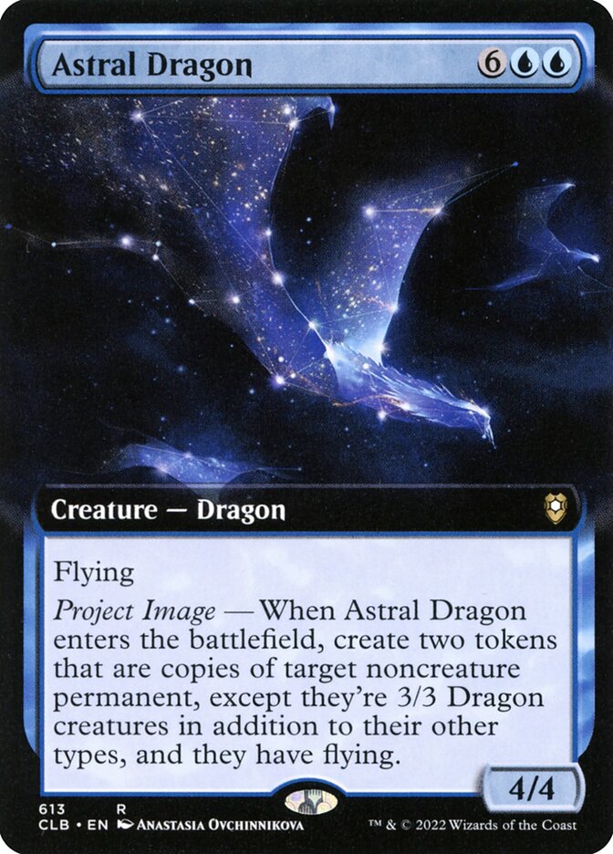Astral Dragon Extended Art 613 (Commander Legends: Battle for Baldur's Gate)  | Good Games Morley