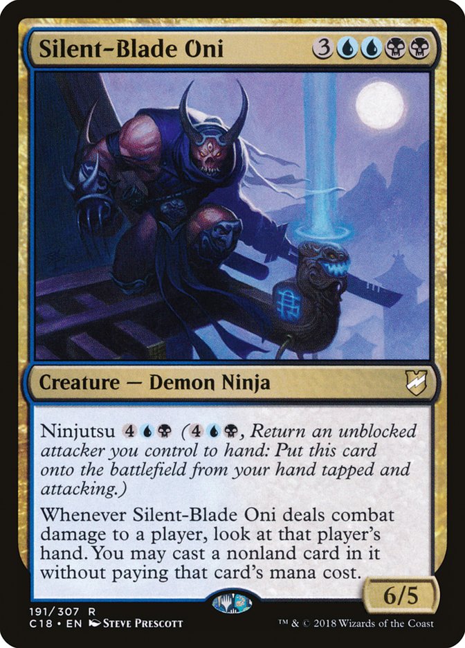 Silent-Blade Oni 191/307 (Commander 2018)  | Good Games Morley