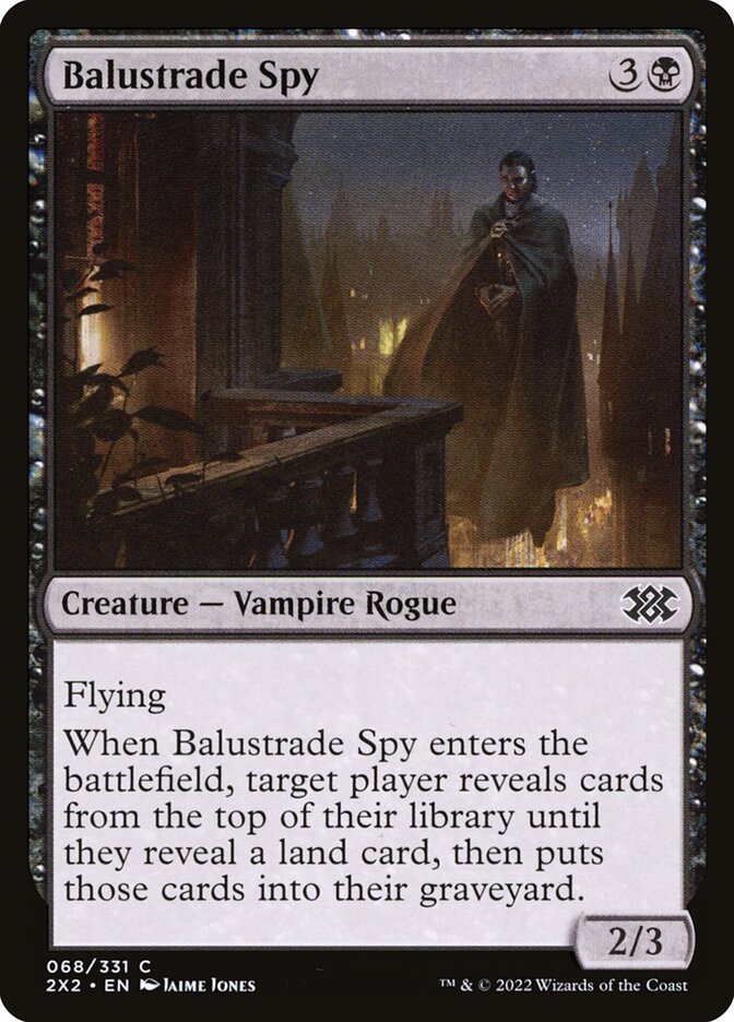 Balustrade Spy 68/331 (Double Masters 2022)  - Foil | Good Games Morley