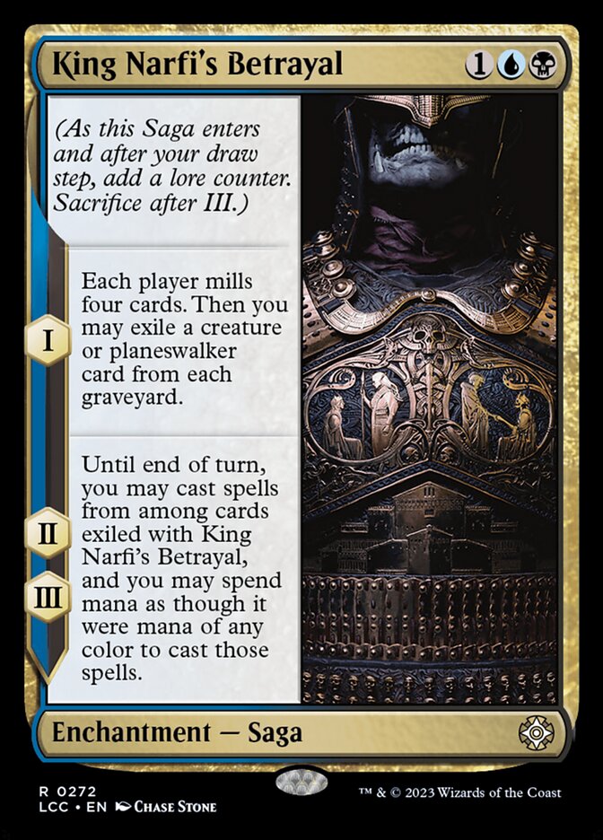King Narfi's Betrayal 272/370 (Commander: The Lost Caverns of Ixalan)  | Good Games Morley
