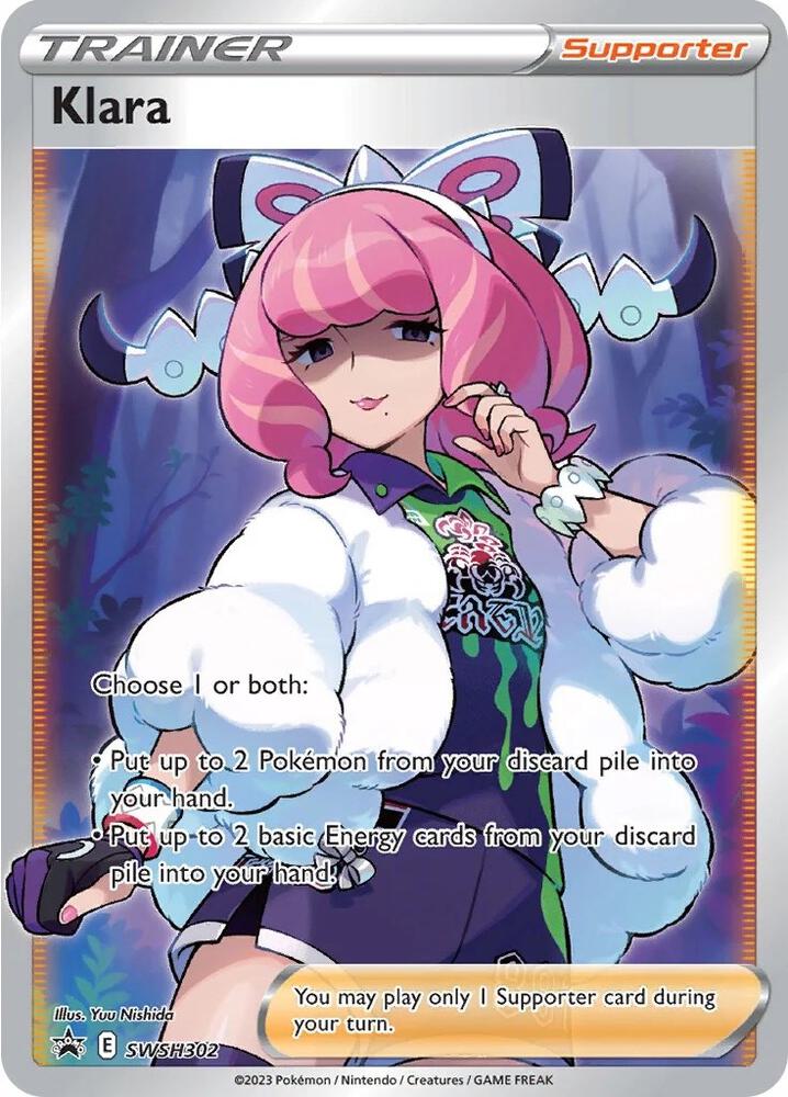 Klara SWSH302 (SWSH: Sword & Shield Promo Cards)  - Holofoil | Good Games Morley