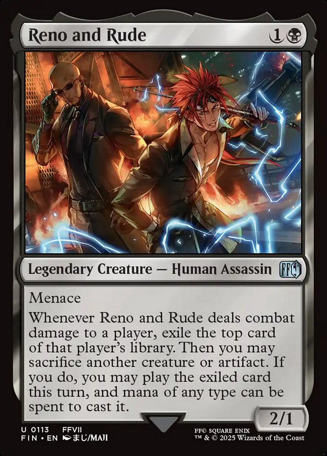 Reno and Rude 113 (FINAL FANTASY)  | Good Games Morley