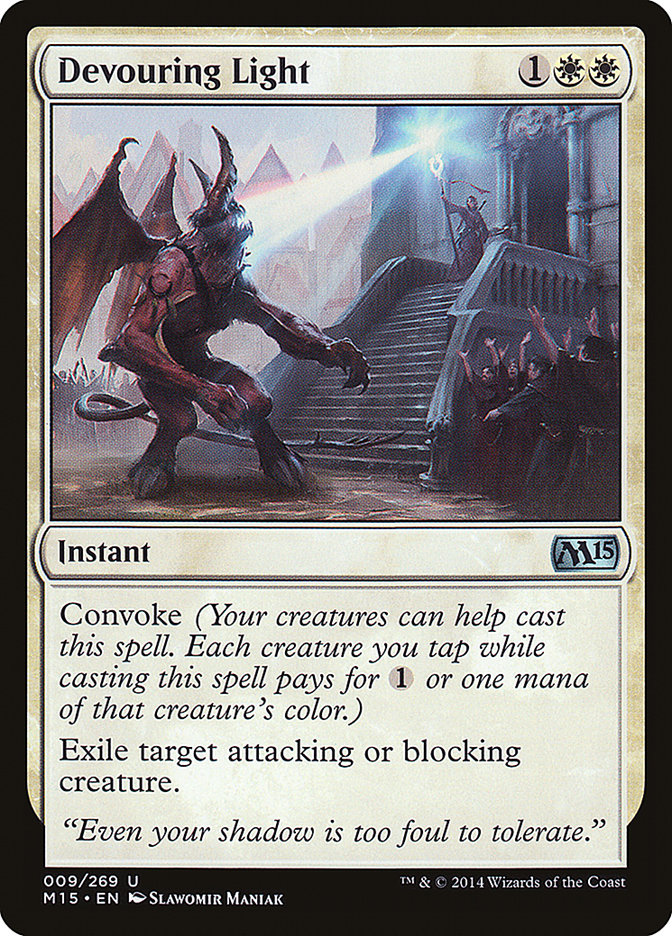Devouring Light 9/269 (Magic 2015 (M15))  | Good Games Morley