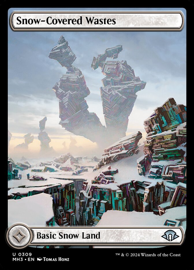 Snow-Covered Wastes 309 (Modern Horizons 3)  | Good Games Morley